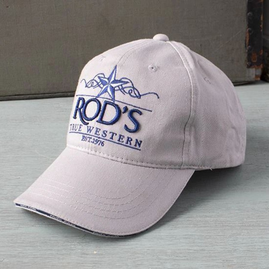 Hats * | Rod'S Exclusive Rod'S Star Ball Cap