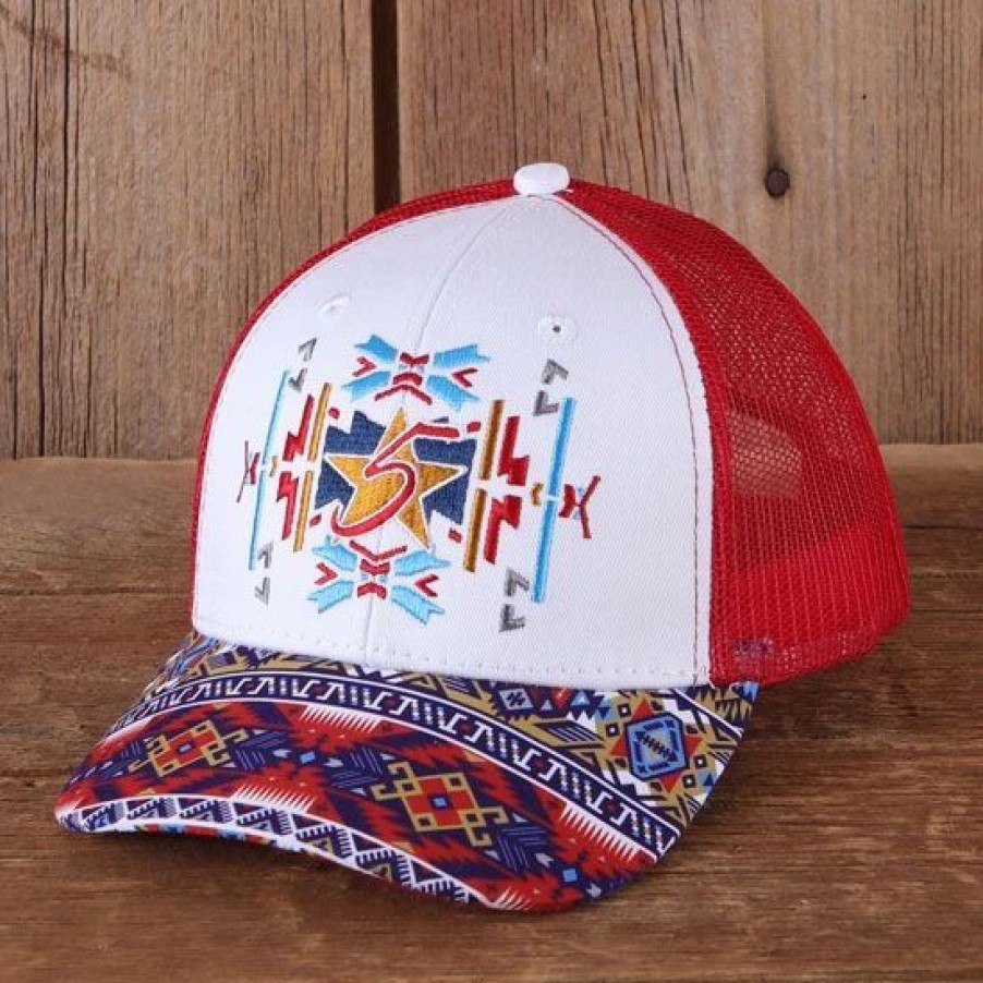 Hats * | 5 Star Aztec Burst Thunderbird Cap