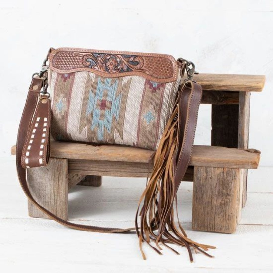 Handbags * | Bandera Aztec Crossbody & Wristlet Bag