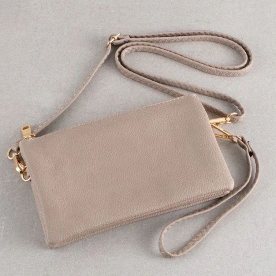 Handbags * | Everyday Fog Grey Crossbody Bag