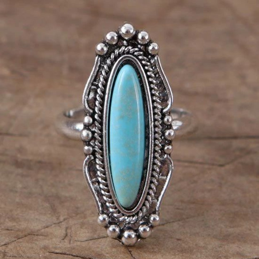 Jewelry * | West And Company Turquoise Ring