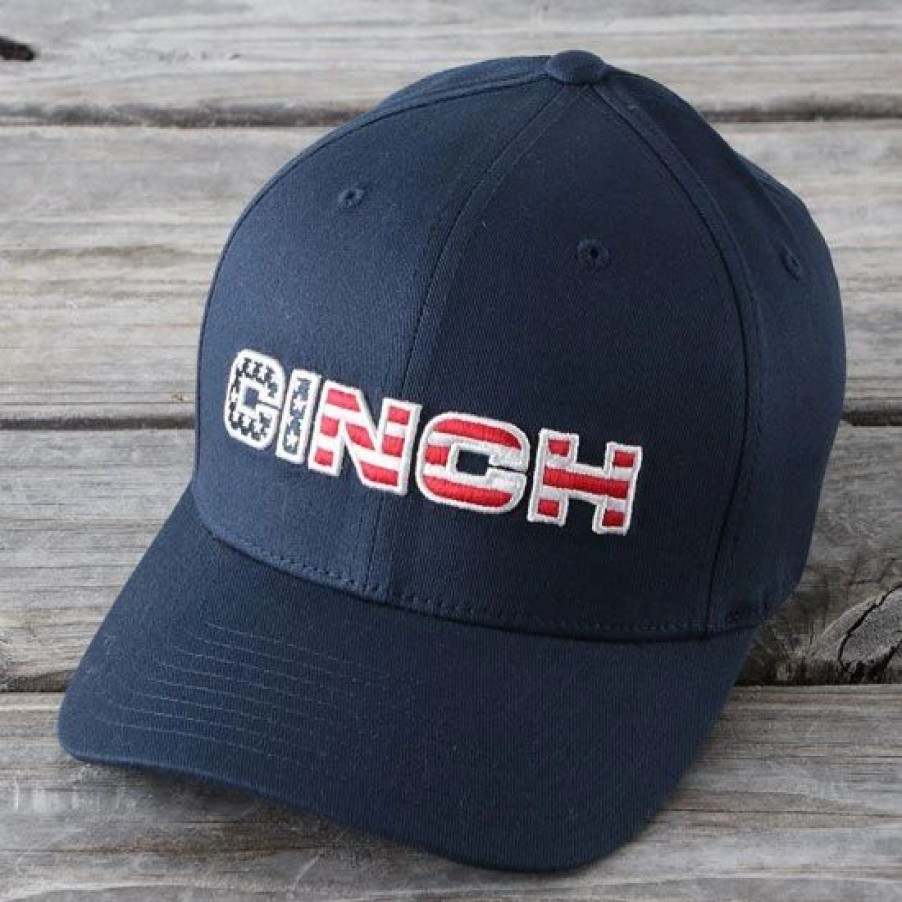 Hats * | Cinch Flexfit Americana Cap