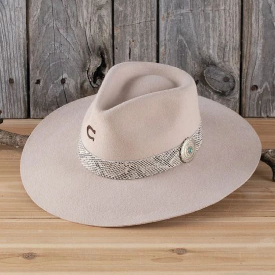 Hats * | Charlie 1 Horse Silver Belly Sidewinder Hat