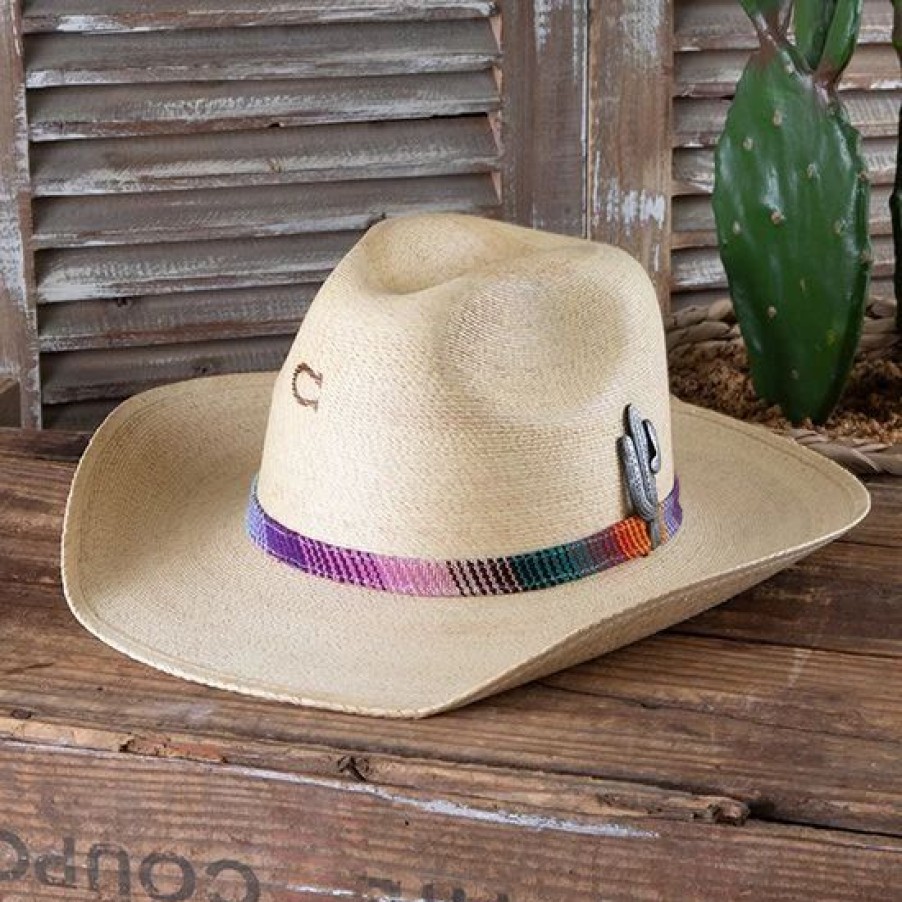 Hats * | Charlie 1 Horse Poncho Palm Hat