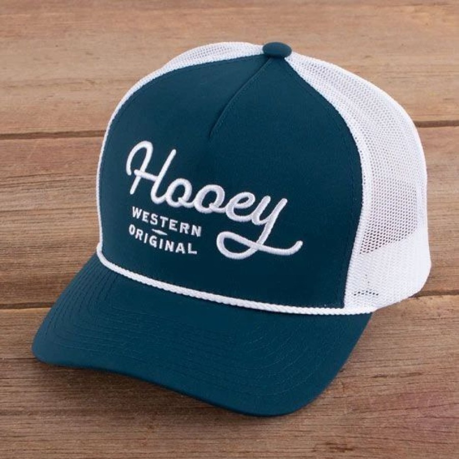 Hats * | Hooey Original Navy Ball Cap