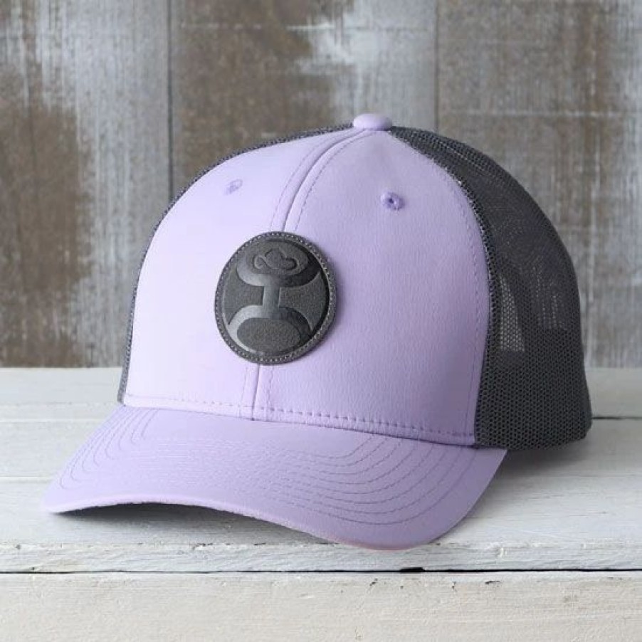 Hats * | Hooey Blush Purple Ball Cap