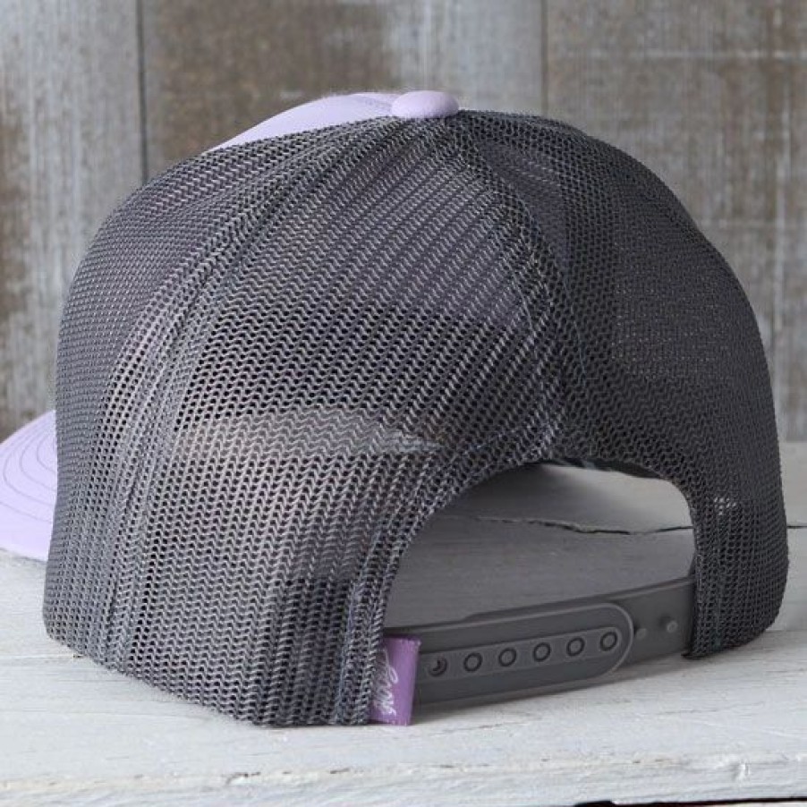 Hats * | Hooey Blush Purple Ball Cap