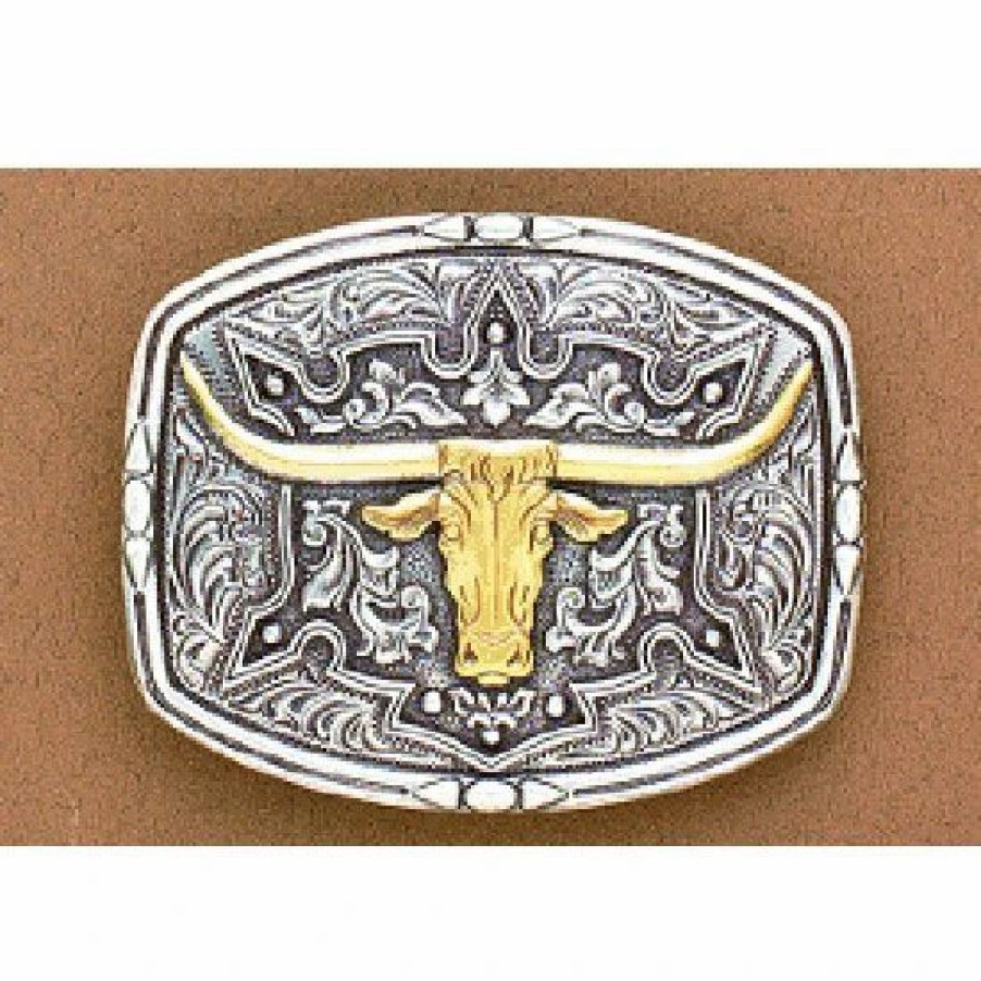 Buckles * | Rectangle Longhorn Buckle