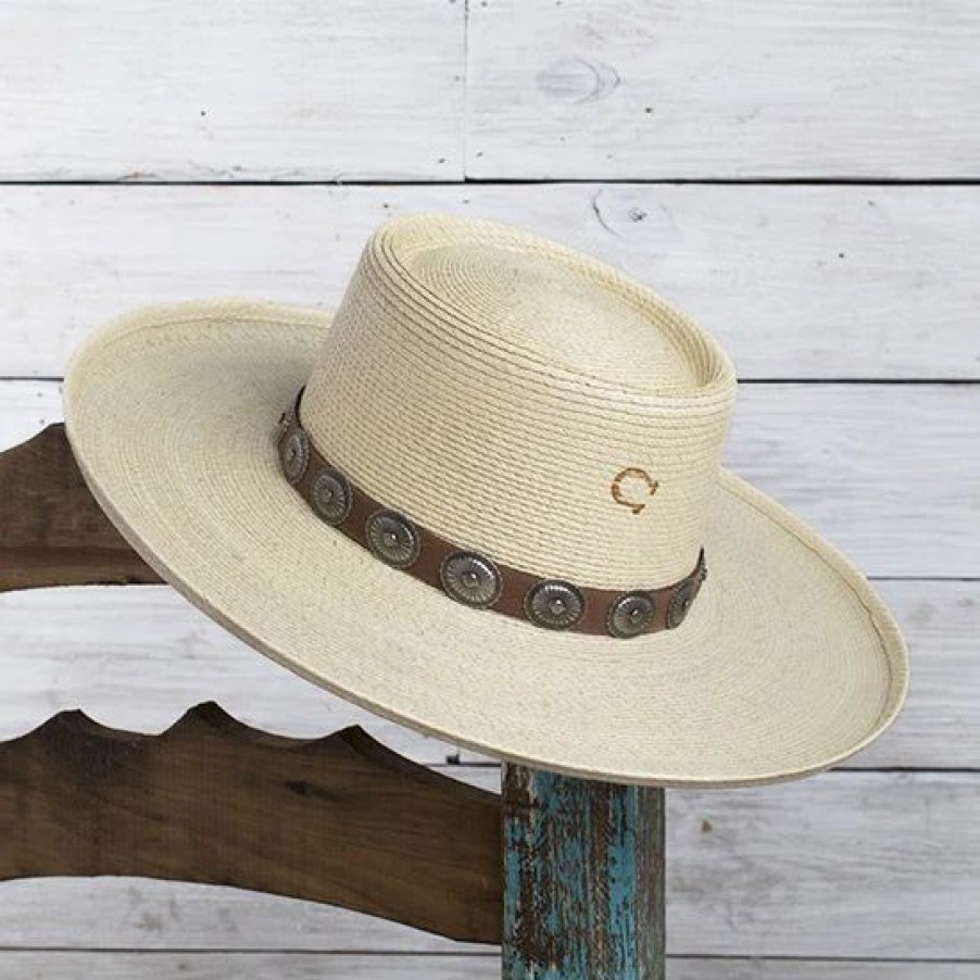 Hats * | Charlie 1 Horse High Desert Palm Leaf Hat