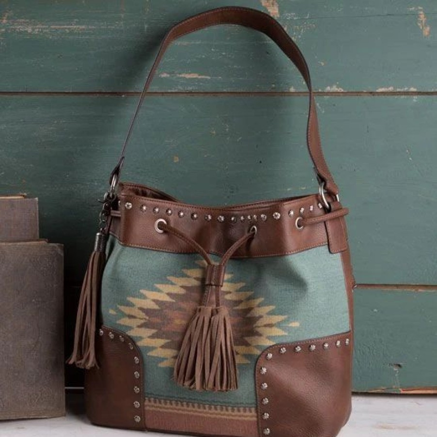 Handbags * | Zapotec Concealed Carry Bucket Handbag