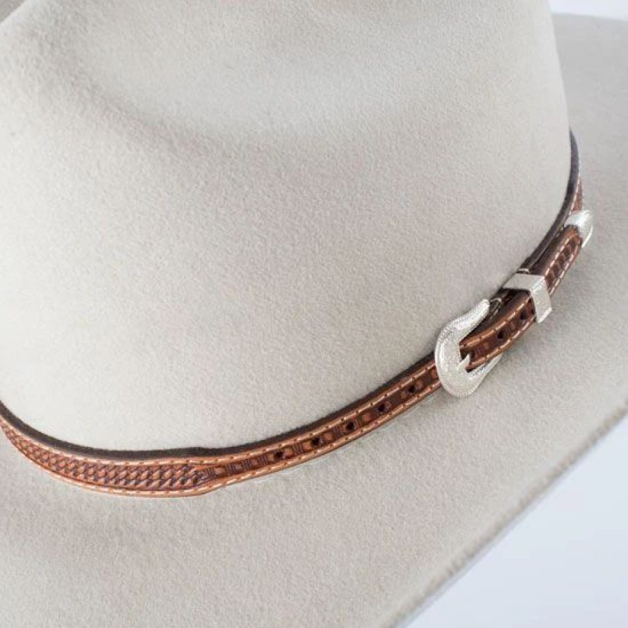 Hats * | Natural Basket Weave Hat Band