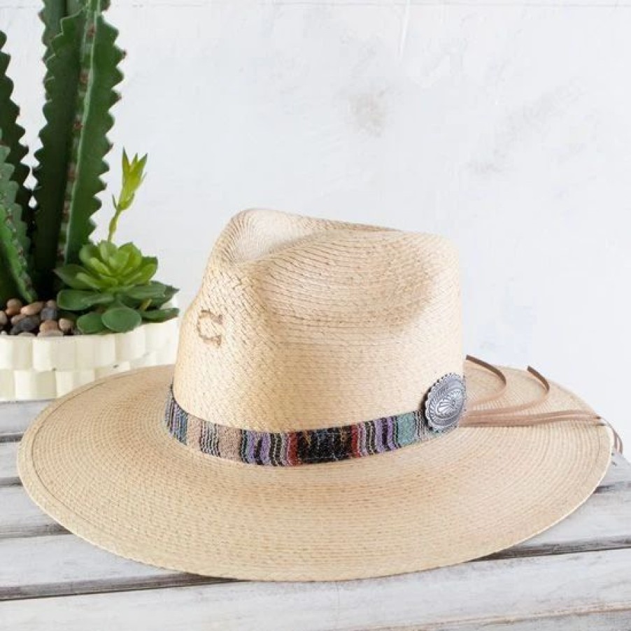 Hats * | Charlie 1 Horse Saltillo Palm Hat