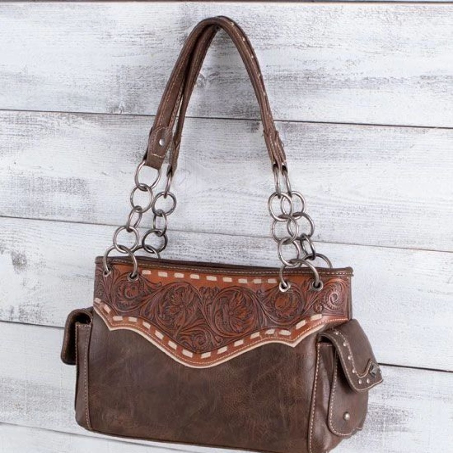 Handbags * | Montana West Blossom Concealed Carry Handbag