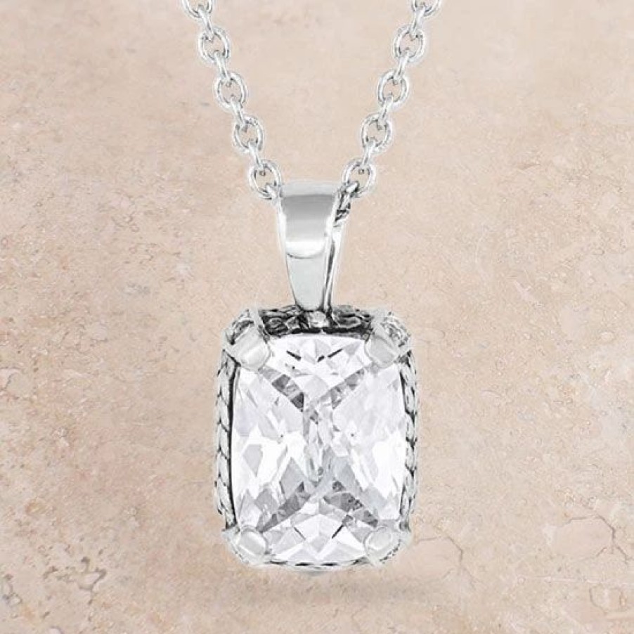 Jewelry * | Montana Silversmiths Star Light'S Bliss Crystal Necklace