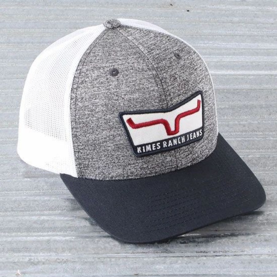 Hats * | Kimes Ranch Extra Crunchy Grey Heather Trucker Cap