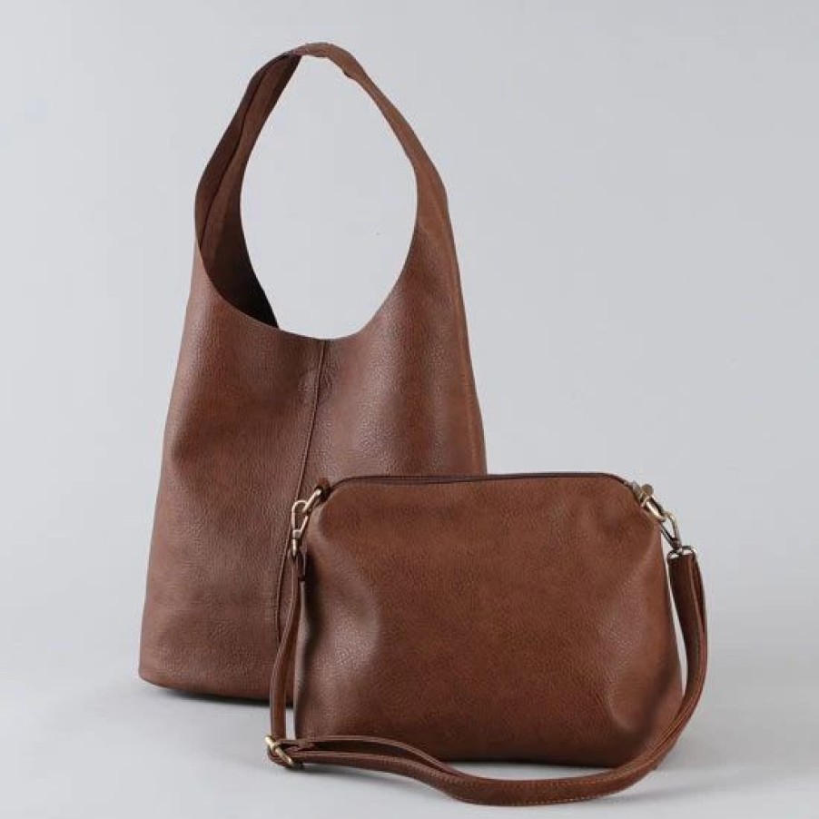 Handbags * | Country Grace Dressed Up Hickory Handbag