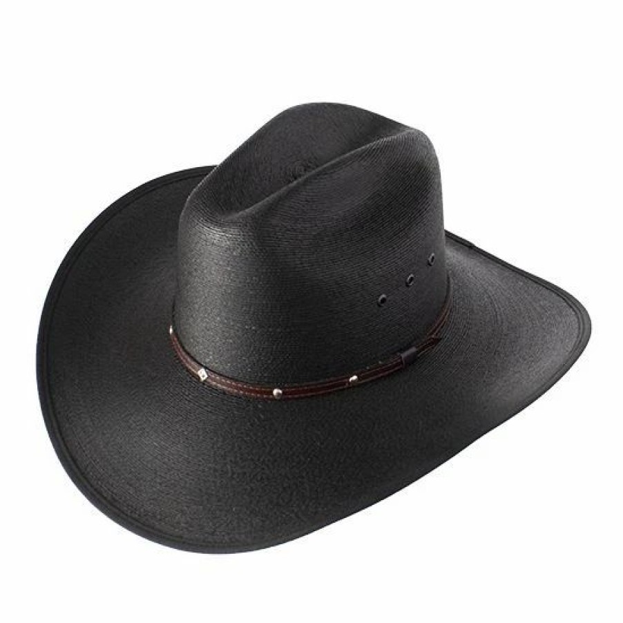 Hats * | Stetson Black Blaze Palm Hat