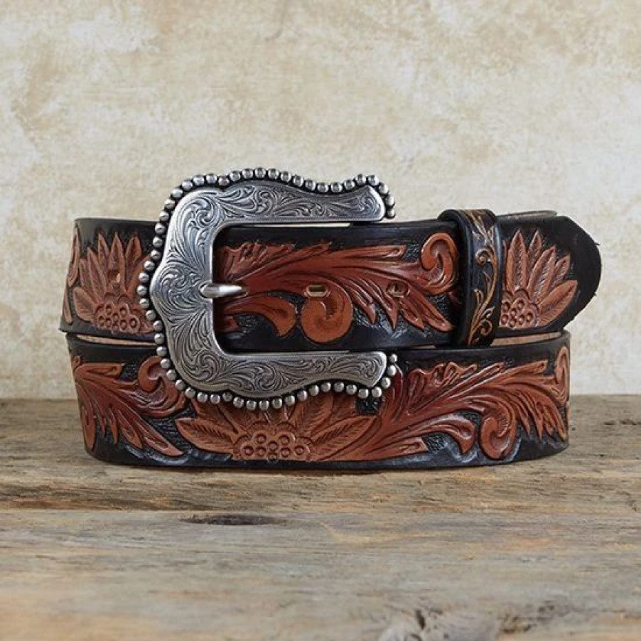 Belts * | Tony Lama Delhart Daisy Belt