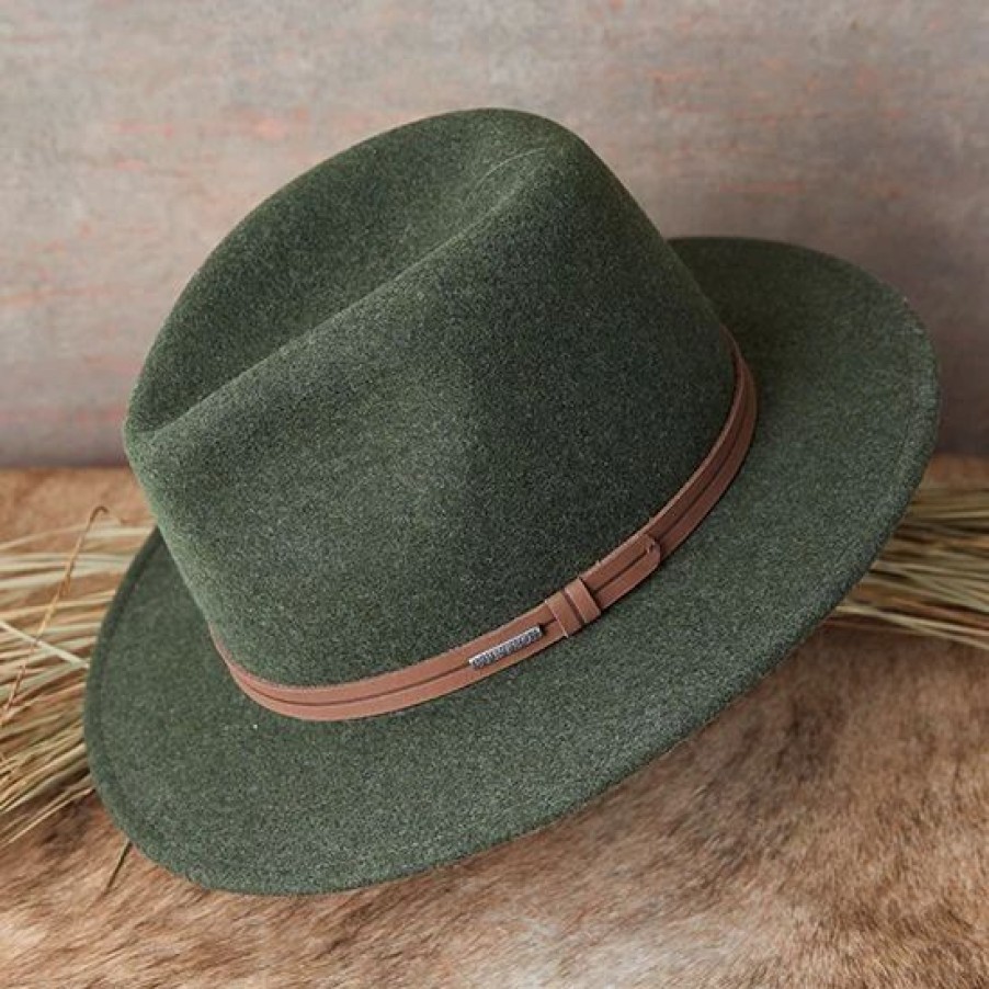 Hats * | Stetson Outdoor Loden Mix Explorer