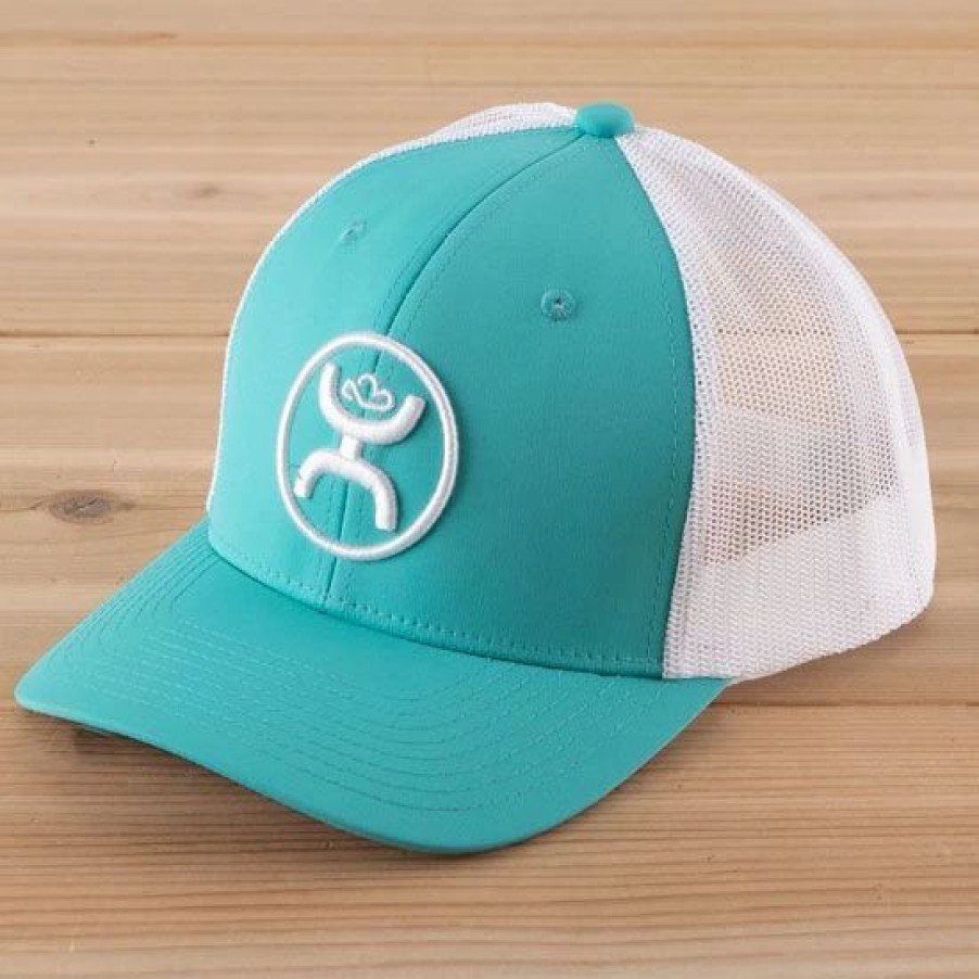 Hats * | Hooey O Classic Teal Cap