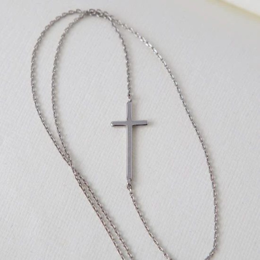 Jewelry * | Country Grace Just Have A Little Faith Necklace