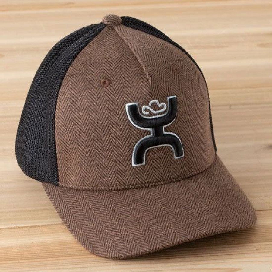 Hats * | Hooey Coach Brown Cap