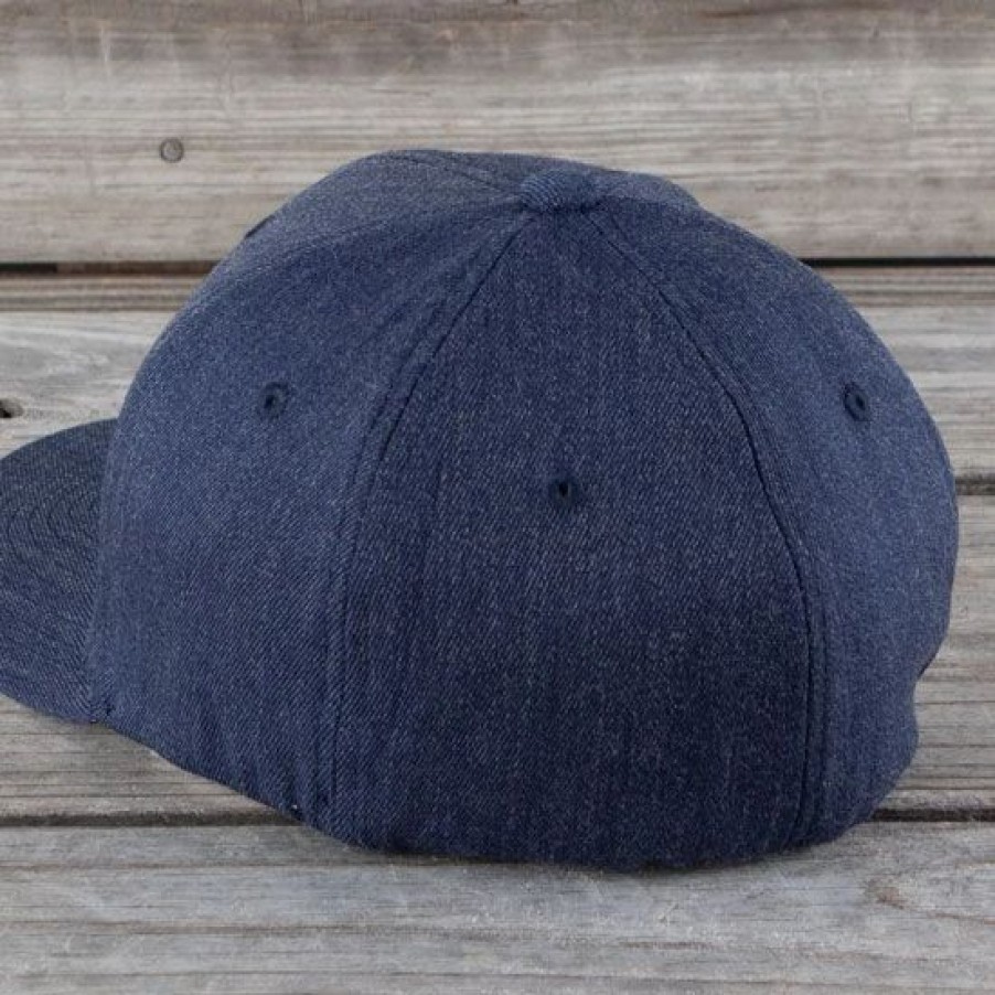 Hats * | Cinch Flexfit Navy Logo Cap