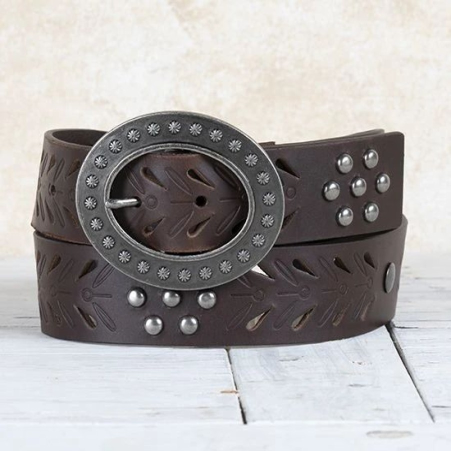 Belts * | Cowgirls Rock Dalia Daydream Cutout Belt