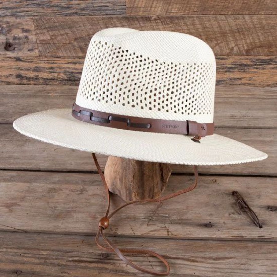 Hats * | Stetson Upf 50+ Airway Outdoor Panama Hat