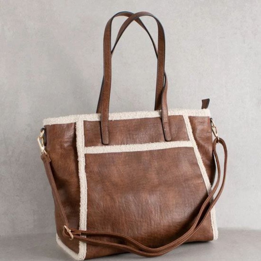 Handbags * | Sunday Sherpa Tote