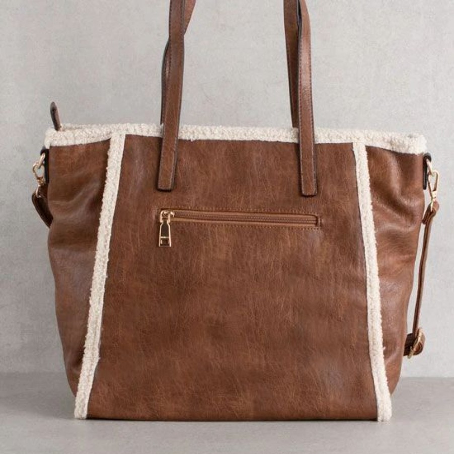 Handbags * | Sunday Sherpa Tote