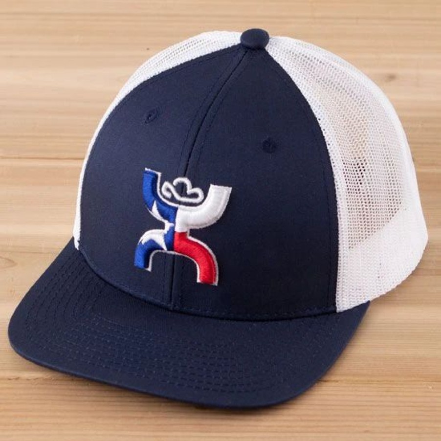 Hats * | Hooey Texican Navy Cap