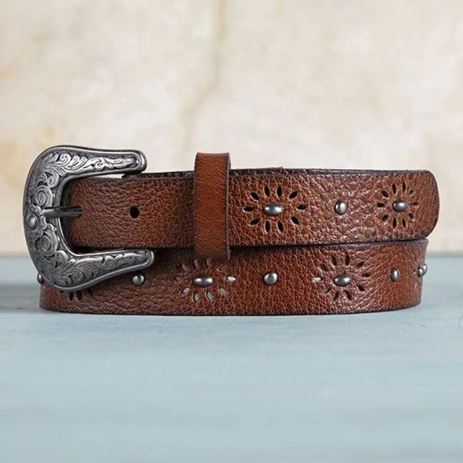 Belts * | Cowgirls Rock Morning Glory Blooms Belt