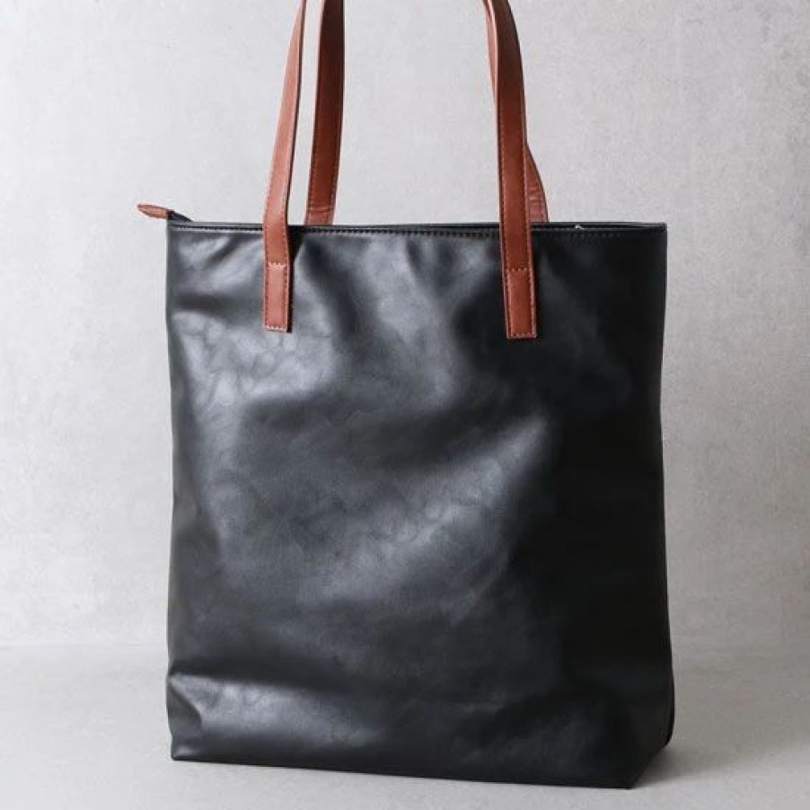 Handbags * | Black Snaffle Bit Tote